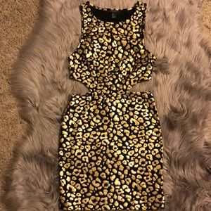 Animal print Party dress